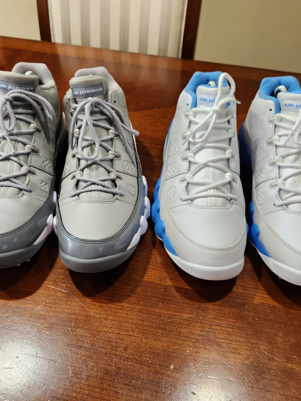 2 Jordan Retro 9 GOLF Cleats Size 13 Men No Box
